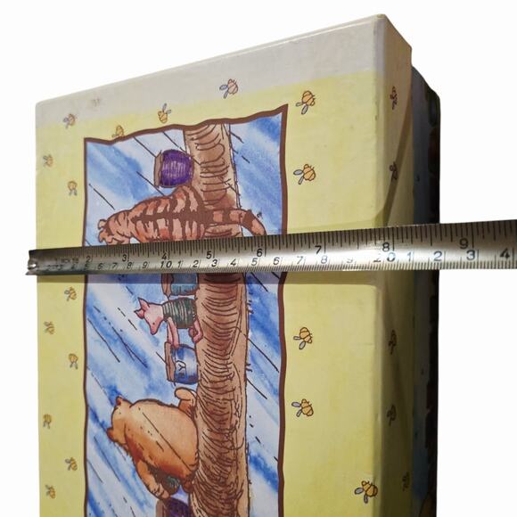 Vintage Classic Pooh Photo Box Winnie The Pooh Keepsake Storage Container - Picture 9 of 9